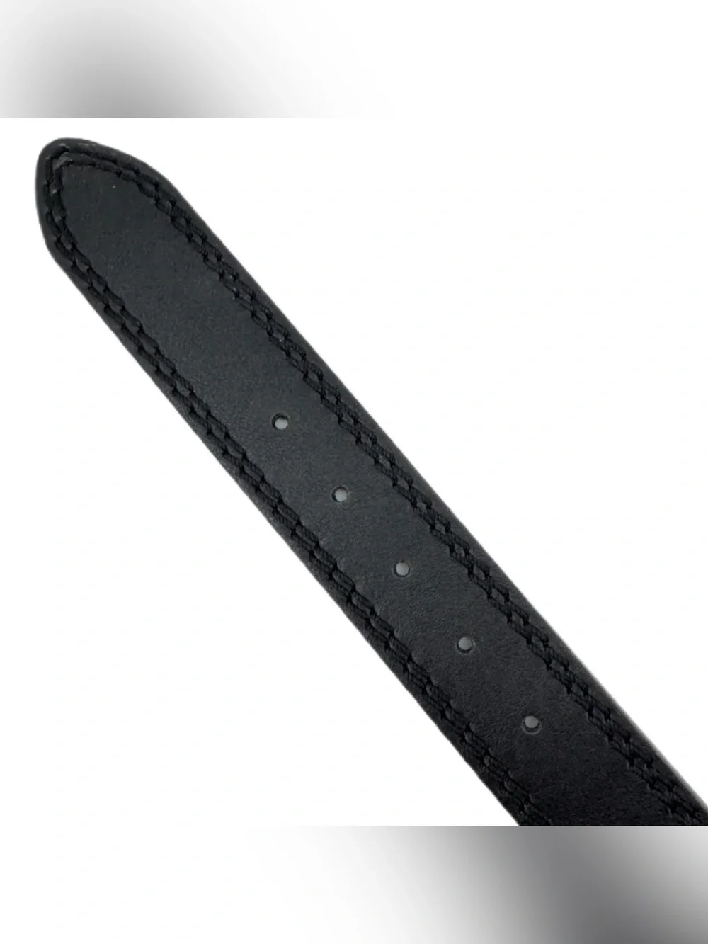 Black Leather Belt NWOT